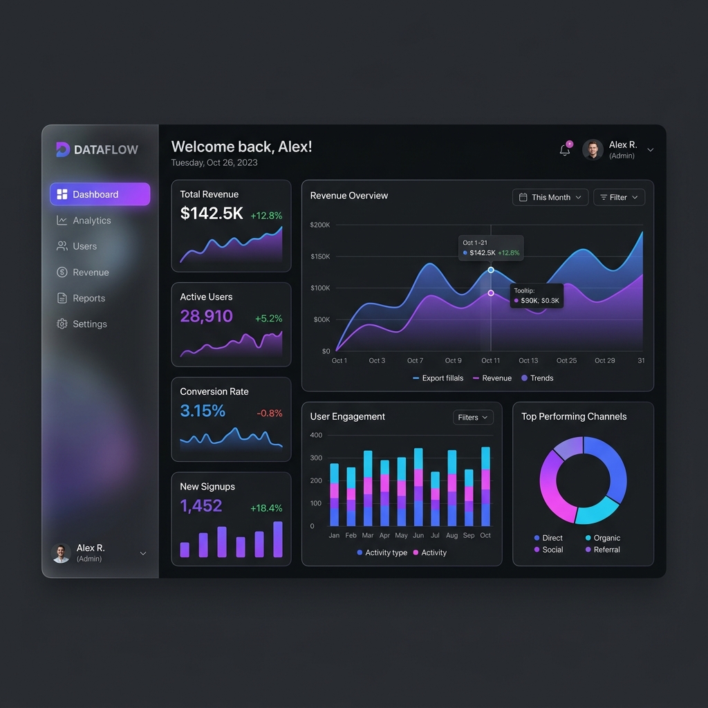 Sample Billing Software Interface